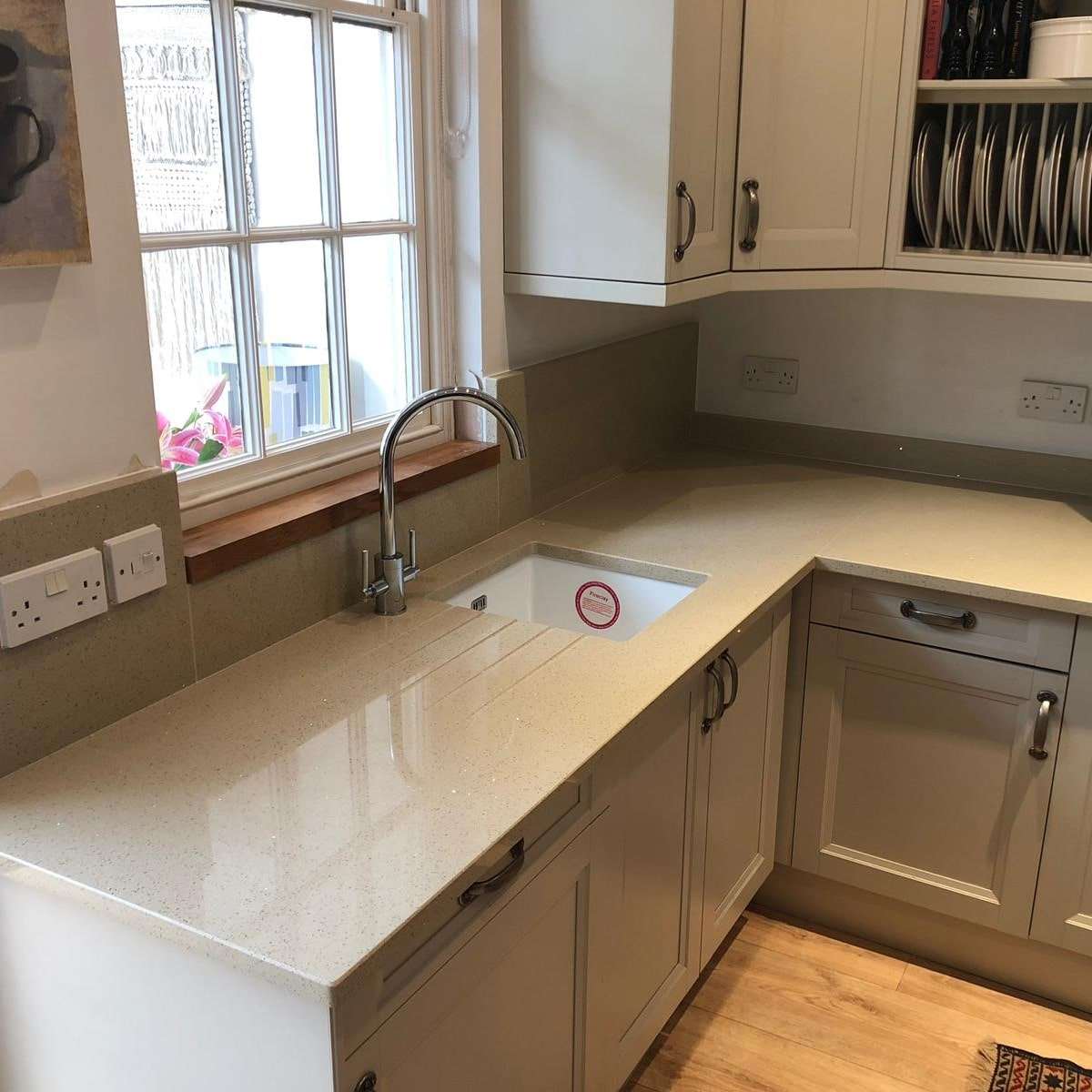 Spectra - 40mm Taurus Beige Curved Edge