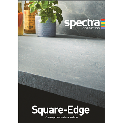 Square Edge Work Top Example Spectra - 40mm Italian Marble Square Edge – S+E Worktops