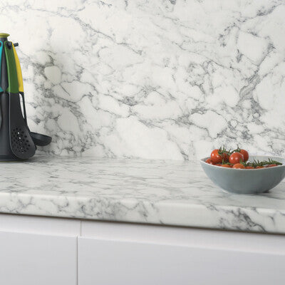 Spectra - 40mm Carrera Marble Curved Edge