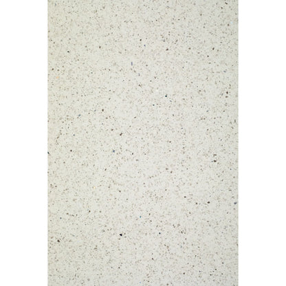 Spectra - 40mm White Terrazzo Curved Edge
